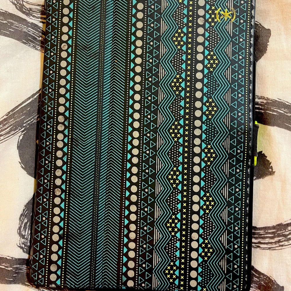 Speck Products iPad 10.2" Case. Green/Yellow/Gray
